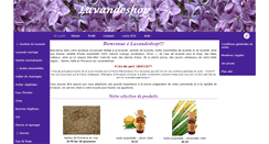 Desktop Screenshot of lavandeshop.com